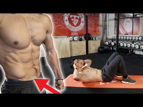 AVOIR LE "V" DES ABDOS EN 7MIN !! (Abdos du bas et Oblique)