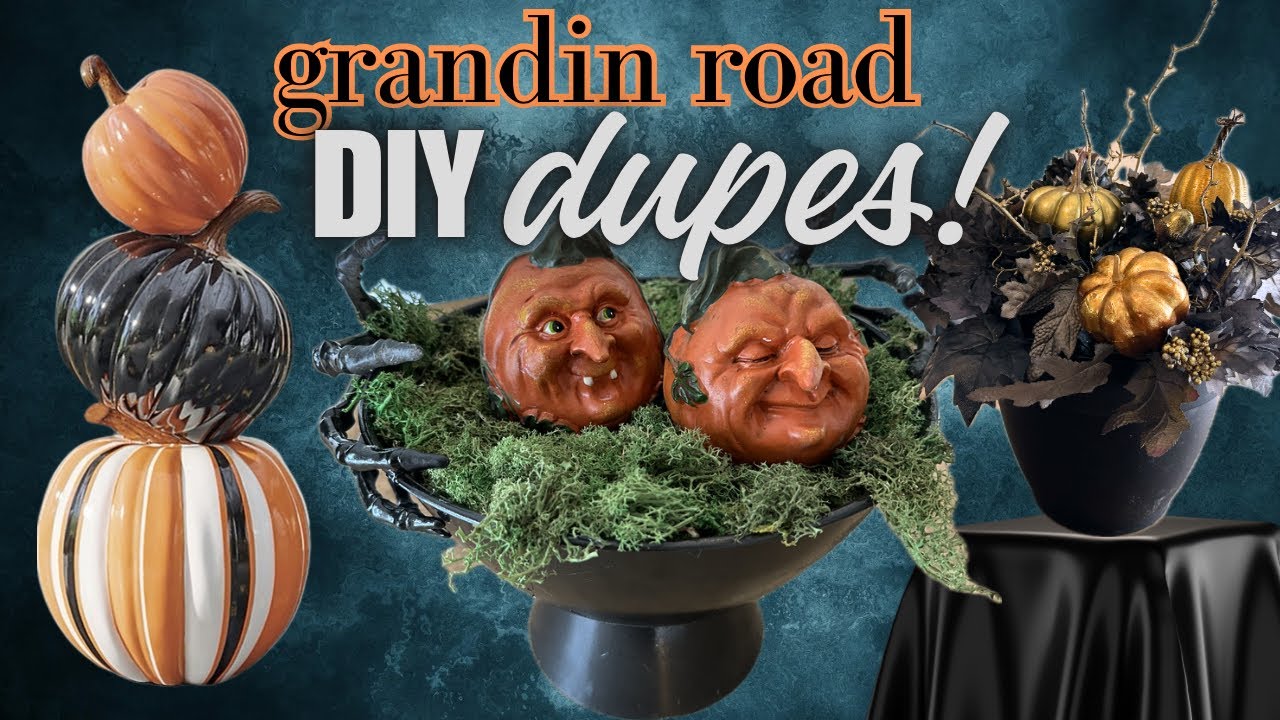 DIY Halloween Decor from Dollar Tree & Walmart 🎃