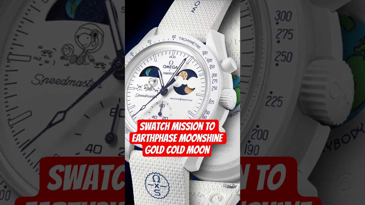 Swatch Mission to Earth & Moonshine Gold 🌕