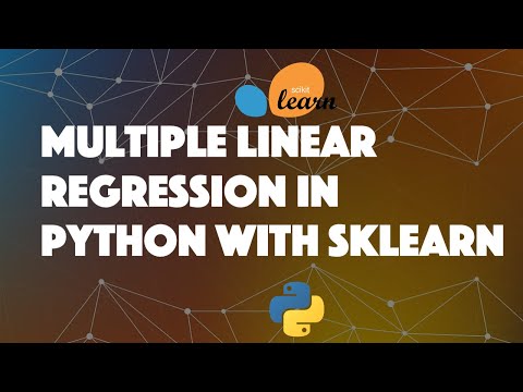 Multiple Linear Regression in Python with SKLEARN