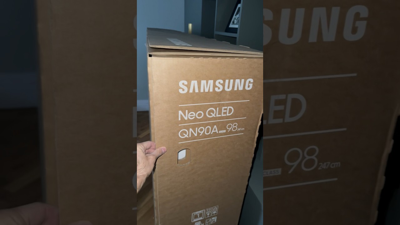 Unboxing and Hands-On Review of Samsung’s 98-Inch Neo QLED TV