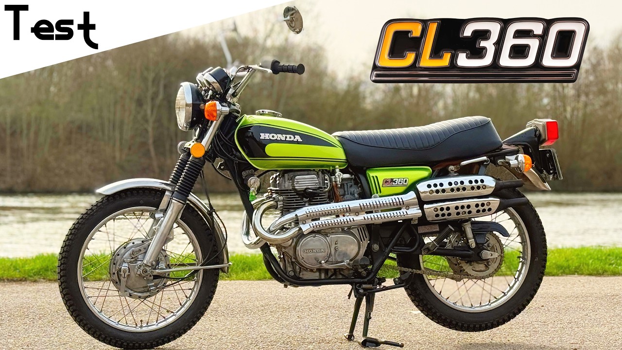 Test du Honda CL360 1974 Scrambler 🇺🇸