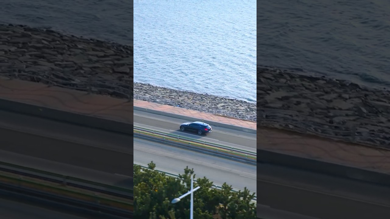 G70 Shooting Brake의 역동적 해안선 주행 🚗