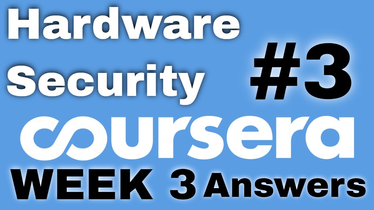 Hardware Security Week 3 Quiz Answers | Boost Your Score 📚