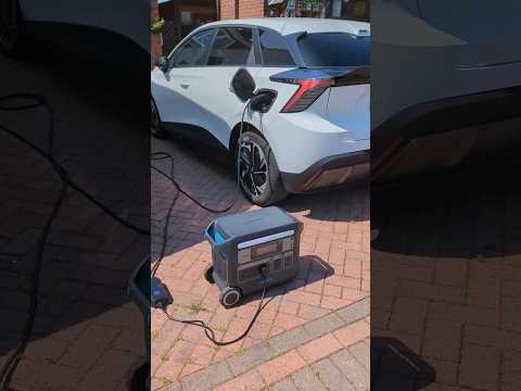 Charging MG4 using the Anker powerhouse 767