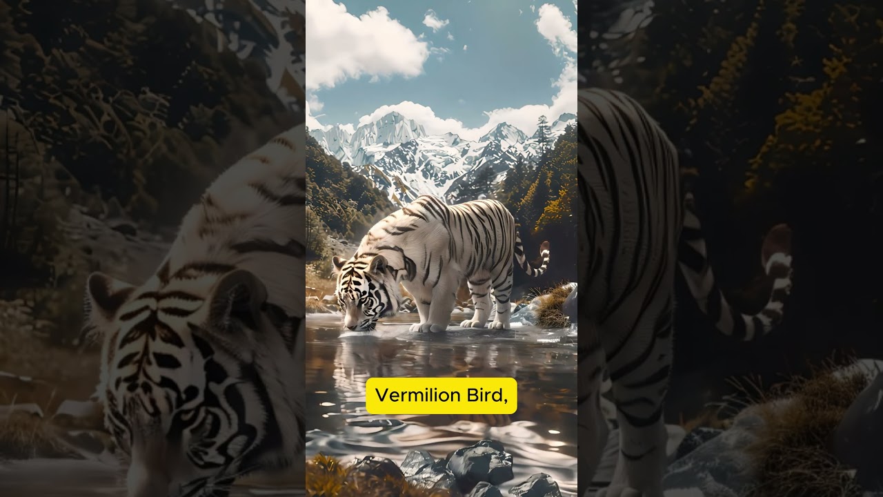 Discover the Mystical White Tiger: The Legendary Behemoth of Chinese Mythology 🐅