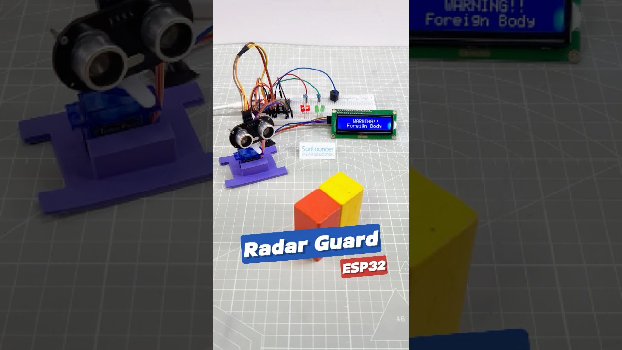 ESP32 Effective ESP32 Scanning Radar 🚀