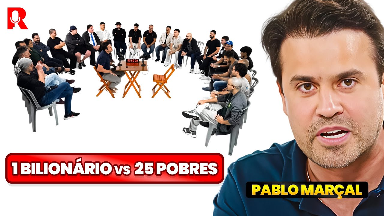 1 BILIONÁRIO X 25 POBRES | FT. PABLO MARÇAL