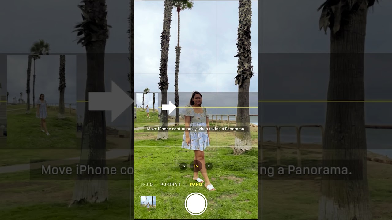 Panoramic Hack to Fit Tall Backgrounds 📸