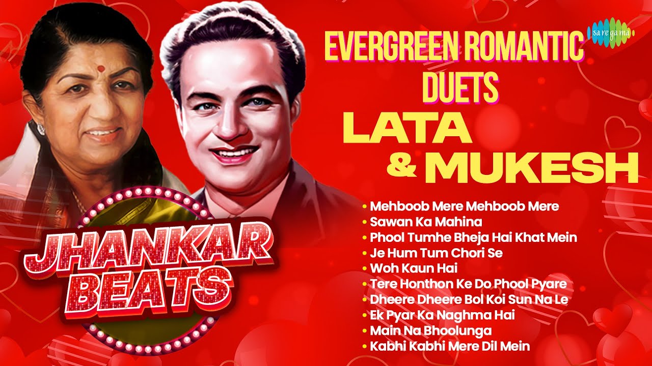 Timeless Romantic Duets by Lata & Mukesh 🎶 | Classic Songs You Must Hear