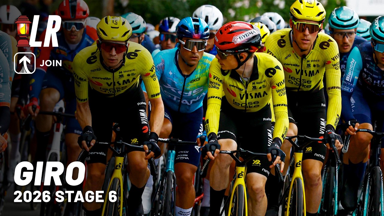 Crash Chaos On Naples Cobbles | Giro d'Italia 2026 Stage 6 | Lanterne Rouge x JOIN Cycling
