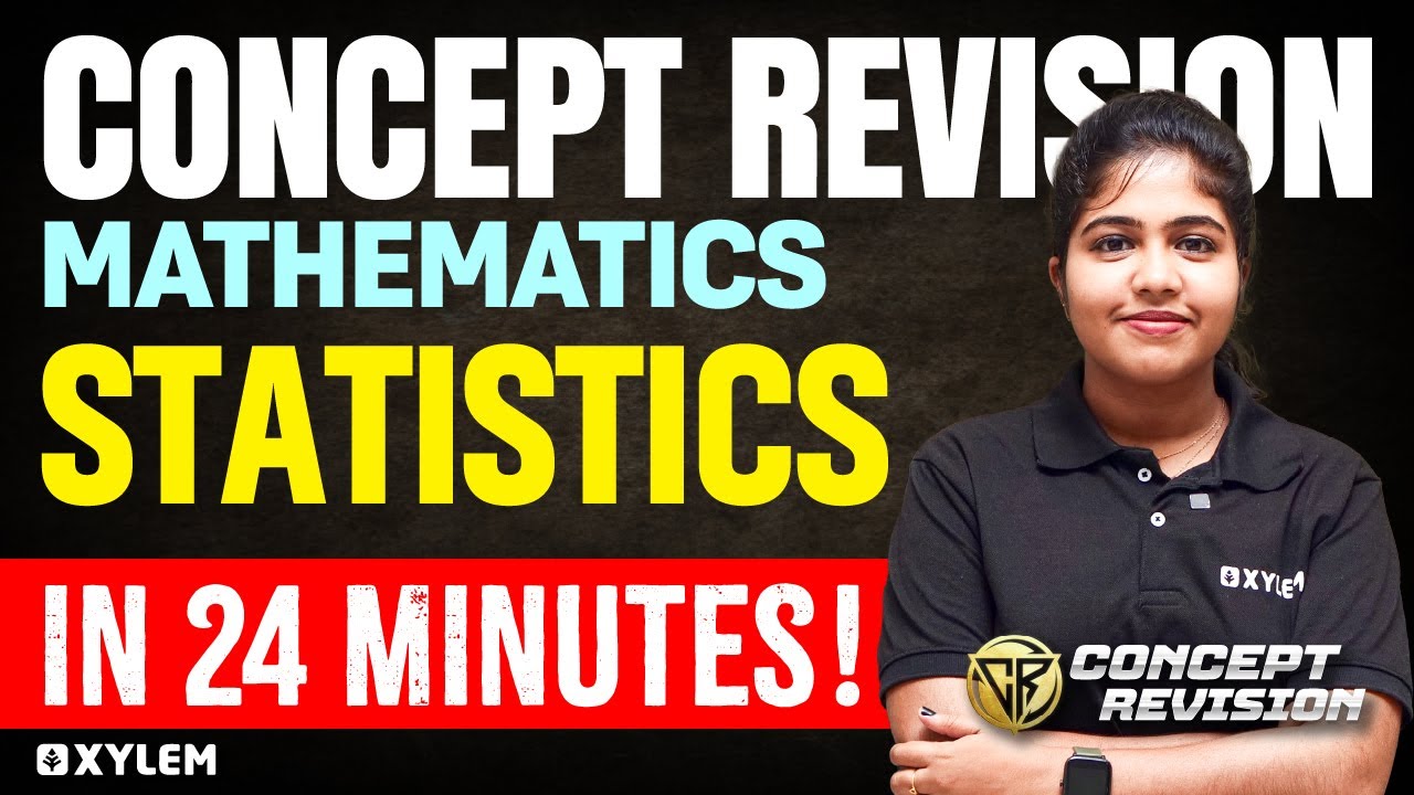 Class 10 CBSE Maths: Statistics in 24 Minutes 📊