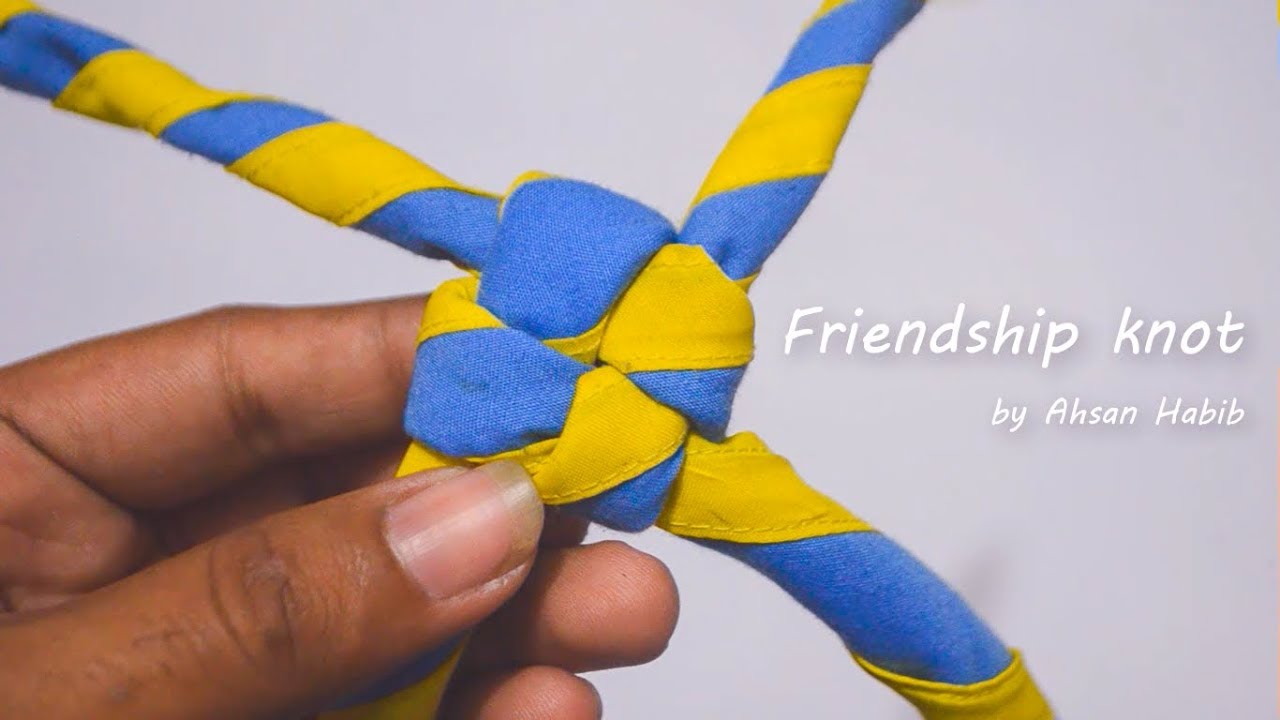 Learn to Tie a Friendship Knot for Scout Scarves