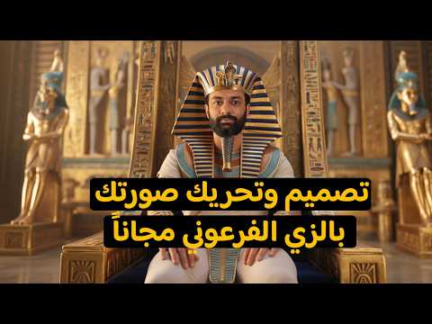 تصميم و تحريك صورتك بالزي الفرعوني مجاناً بمناسبة افتتاح المتحف المصري الكبير 2025