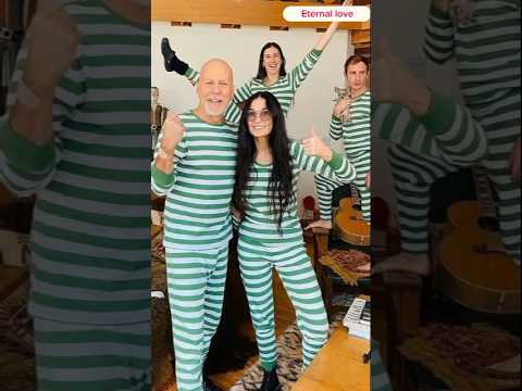 Bruce Willis & Demi Moore Beautiful Moment – This Will Melt Your Heart 💖#BruceWillis #DemiMoore