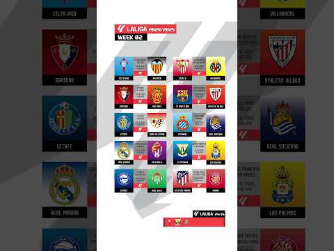 Week 02 - LALIGA 2024 / 2025