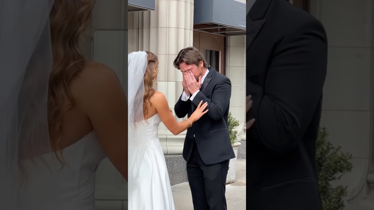 Emotional First Look Moment That Will Touch Your Heart 💍