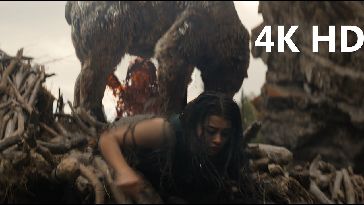 Intense Bear vs Predator Fight Scene in 4K HDR 🎥 | Prey (2022)