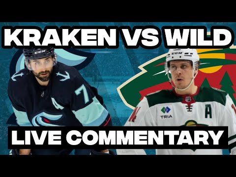 Minnesota Wild Vs Seattle Kraken LIVE COMMENTARY! | 2025-26 NHL Season