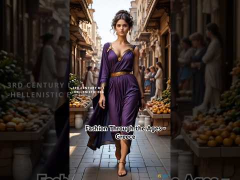 Fashion Through the Ages - Greek Women #fashion #fashinstyle #fashionhistory #fashionthrowback