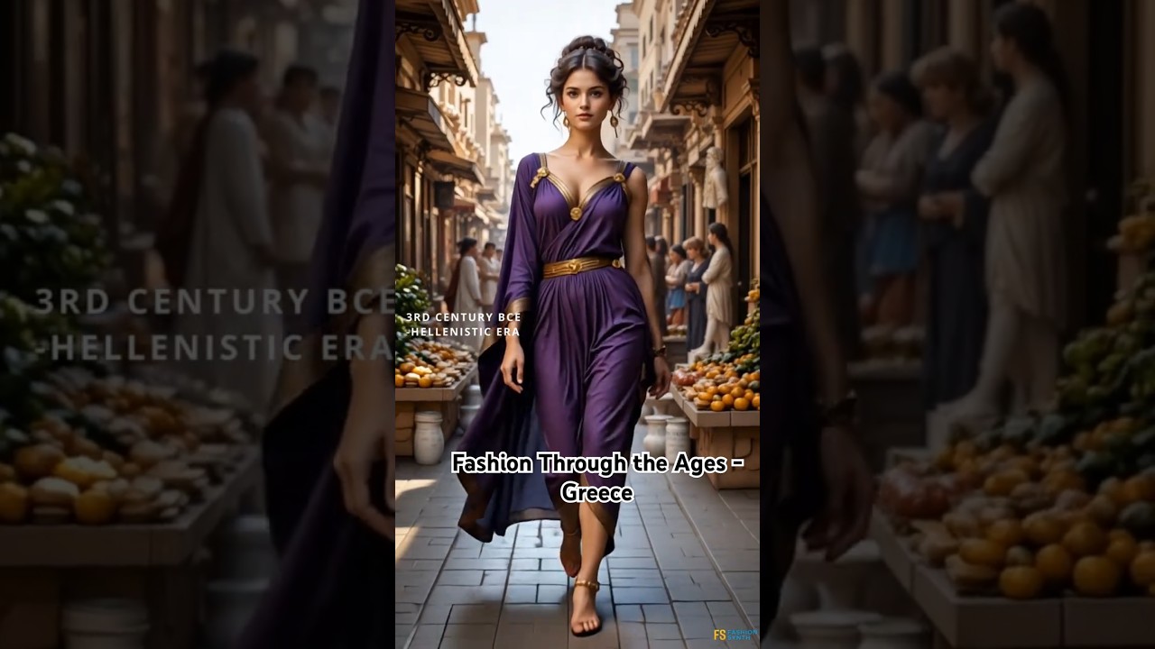 Greek Women's Fashion Through the Ages π¬π· | A Journey of Style & Culture