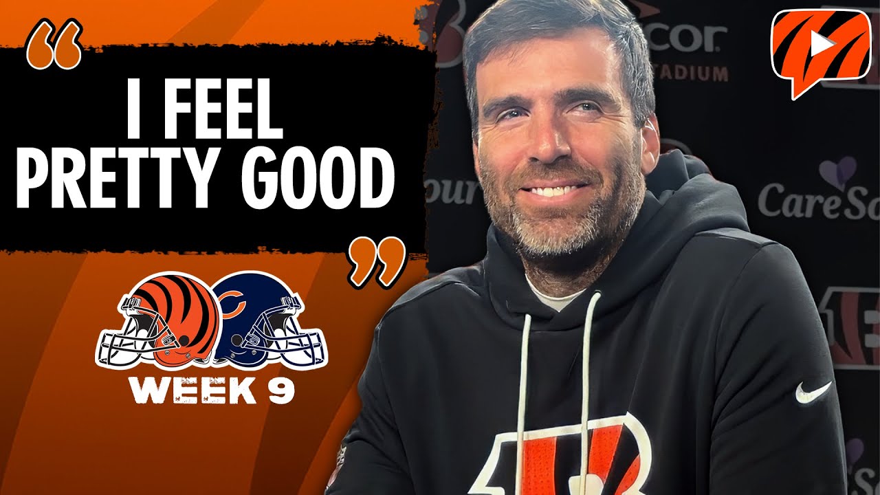 Joe Flacco Optimistic About Shoulder Ahead of Bengals vs. Bears 🏈
