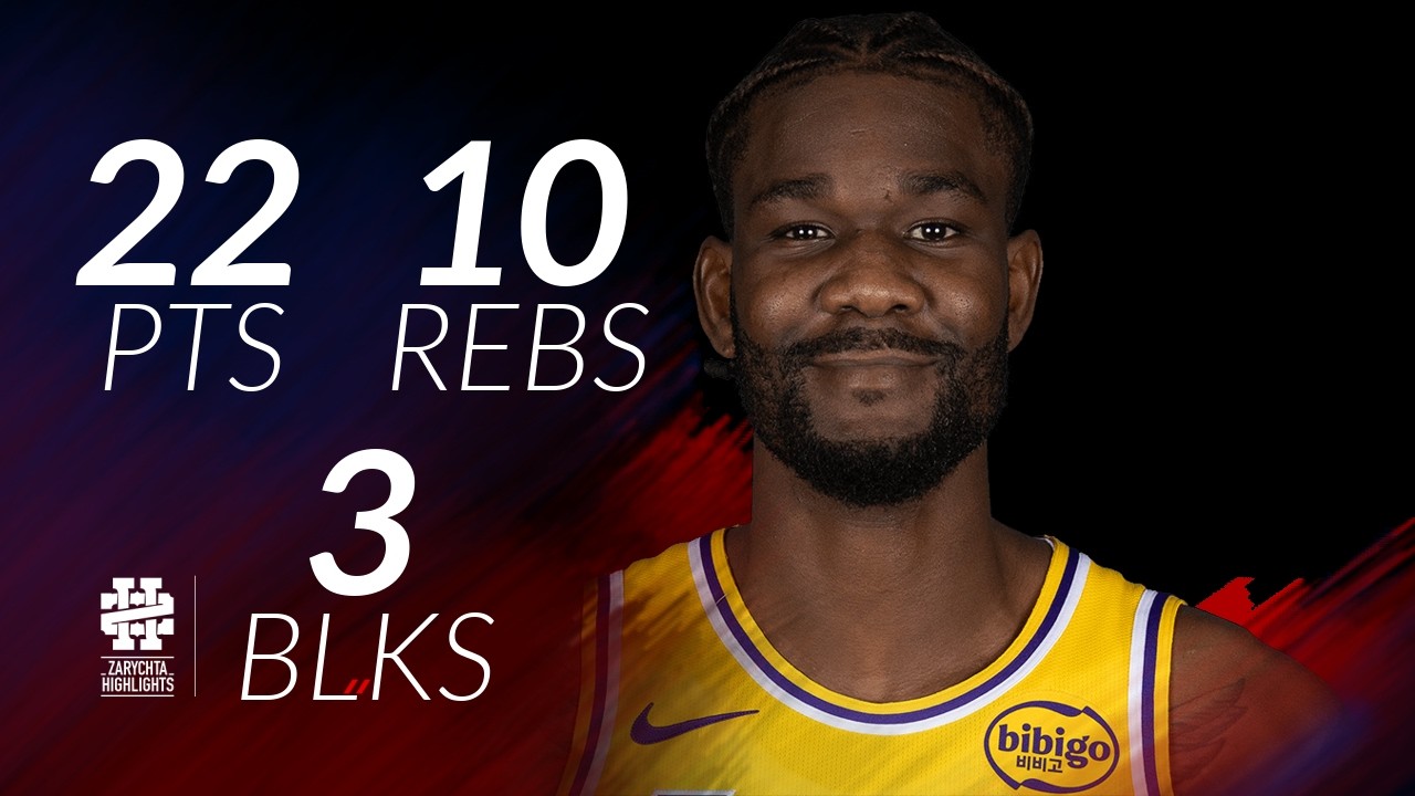 Deandre Ayton Scores 22 Points & 10 Rebounds vs Jazz 🏀