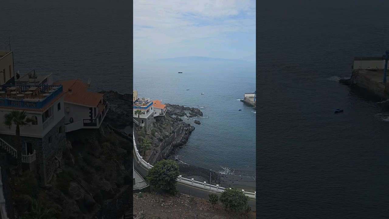La Gomera and Los Gigantes from Tenerife ☀️