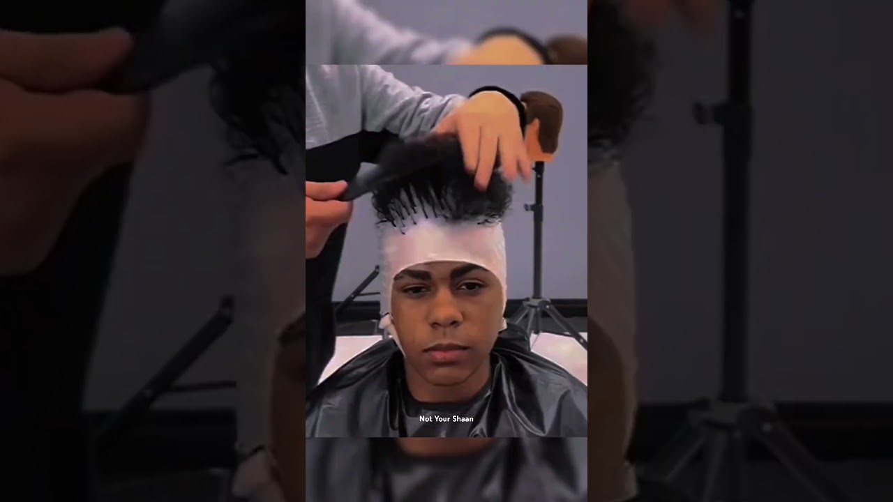 Young Boy Looks Like Lamine Yamal at Barbershop ✂️