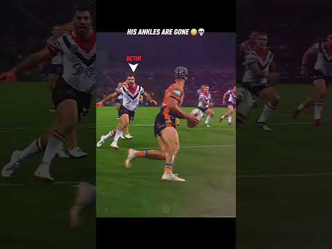 His Ankles are Broken 💀😂🔥 | #rugby #skills #crazy #nrl