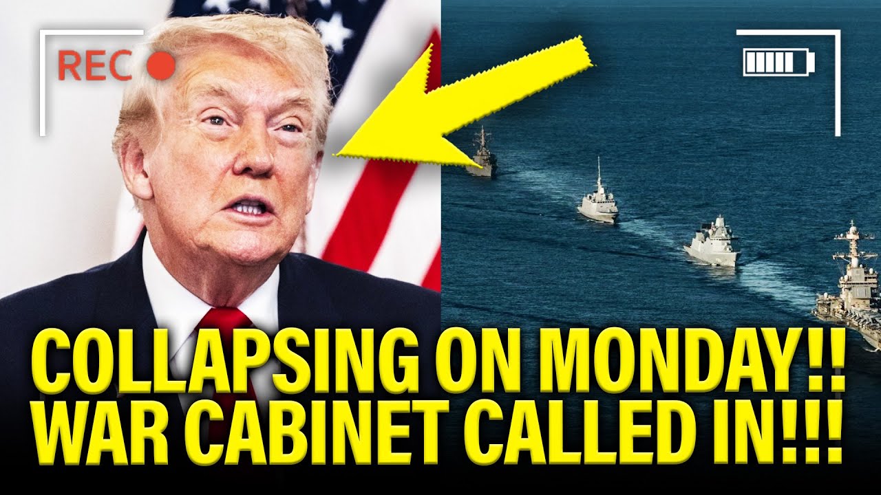 Trump Reacts Strongly on Monday, Calls War Cabinet