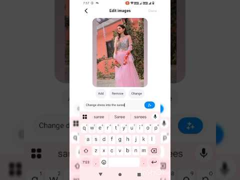 Meta AI Magic: Dress Change on Instagram ๐ฑ