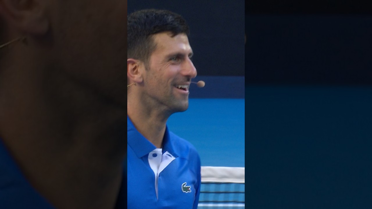 Sabalenka & Djokovic's Funny Aussie Open Moment 🎾🎤