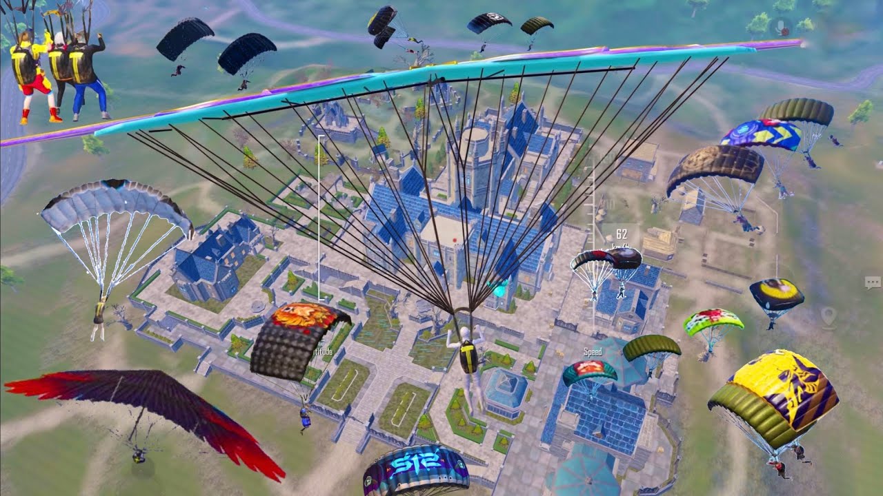 Incredible Landing in PUBG Mobile's New Mode Update! 🔥