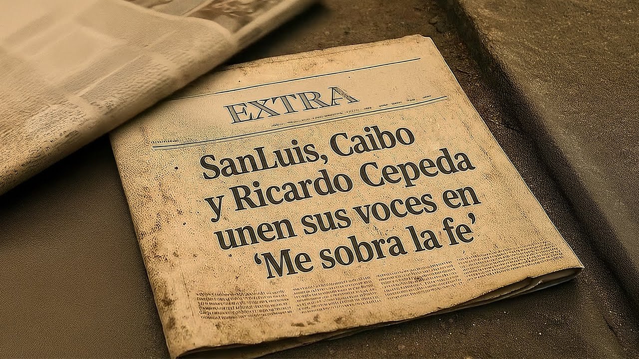 SanLuis, Caibo & Ricardo Cepeda Present the Heartfelt Gaita 'Me Sobra La Fe' 🎶
