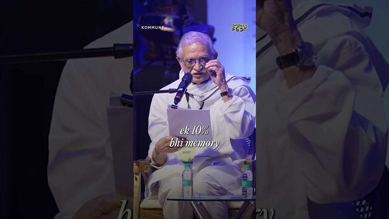 Gulzar Saab in Conversation with Roshan Abbas | SpokenFest Highlights