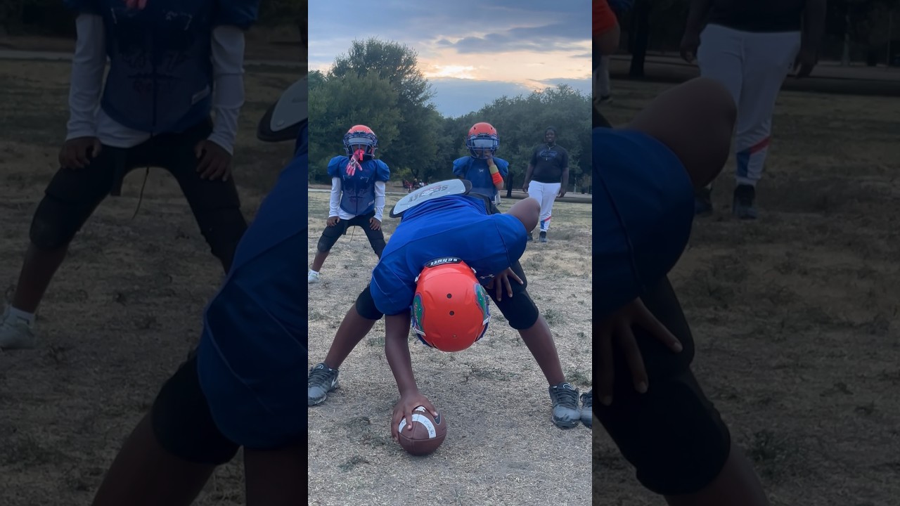 Texas Kids Shine as QB & Center in Football 🏈