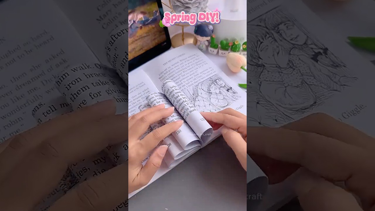 Creative Thrift Store Book Makeover 📚