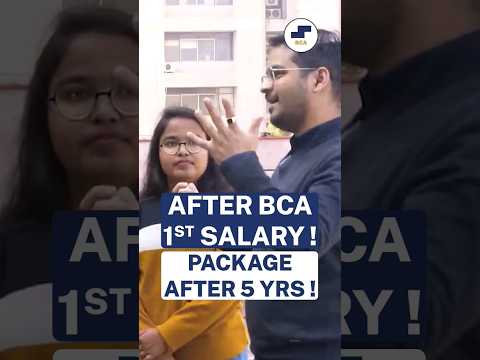 š„1st Salary After BCA 𤩠Package After 5 Years? BCA Students Interview! #shorts #bca #bcajobs #viral