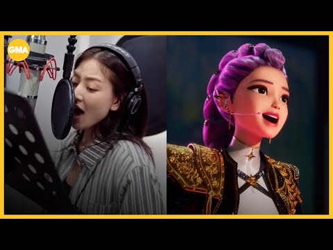 Twice told ‘Kpop Demon Hunters’ director this about singing 'Takedown' | GMA