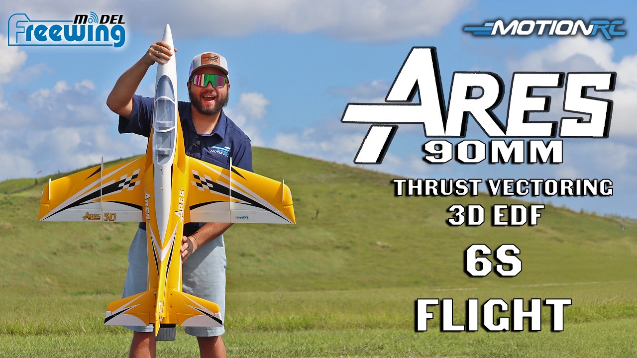 Freewing Ares 3D 90mm EDF Jet | Flight Test ✈️