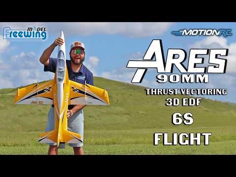ALL NEW! Freewing Ares 3D High Performance 6S 90mm EDF Jet | Motion RC