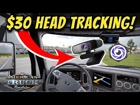 $30 Head Tracking For American Truck Simulator! | Beam Eye Tracker Tutorial