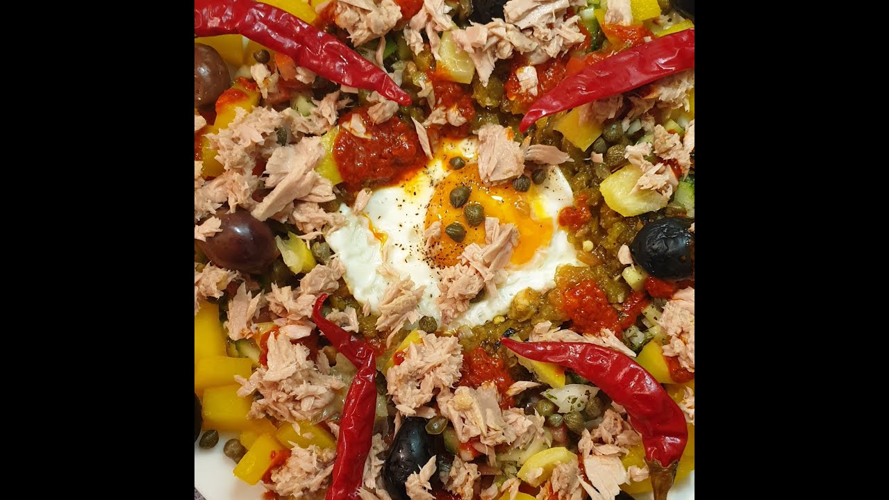 صحن تونسي لذيذ 🥙 - طبق تونسي أصيل