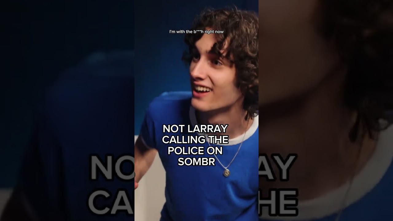 Larray Calls Police on Sombr 🚓