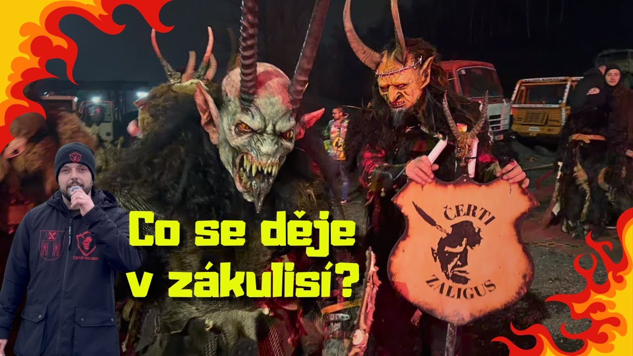 Největší Krampus Pochod v Ostravě 🎭