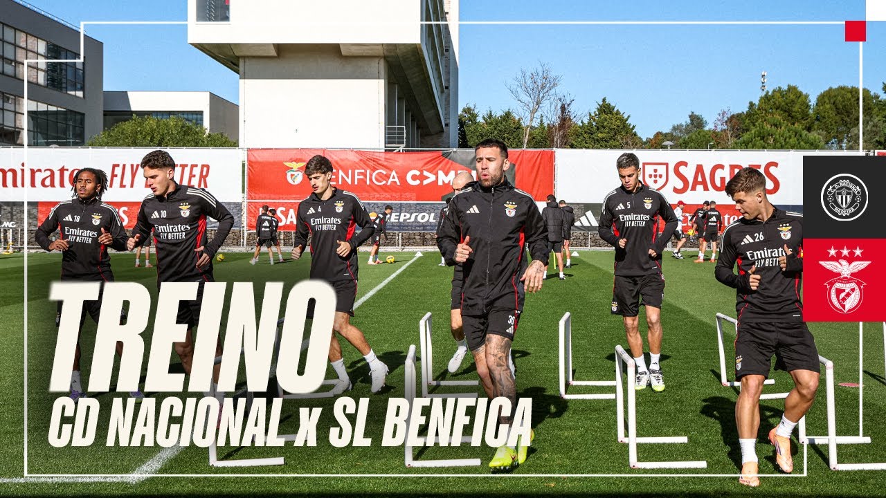 Benfica Campus Training vs CD Nacional ⚽