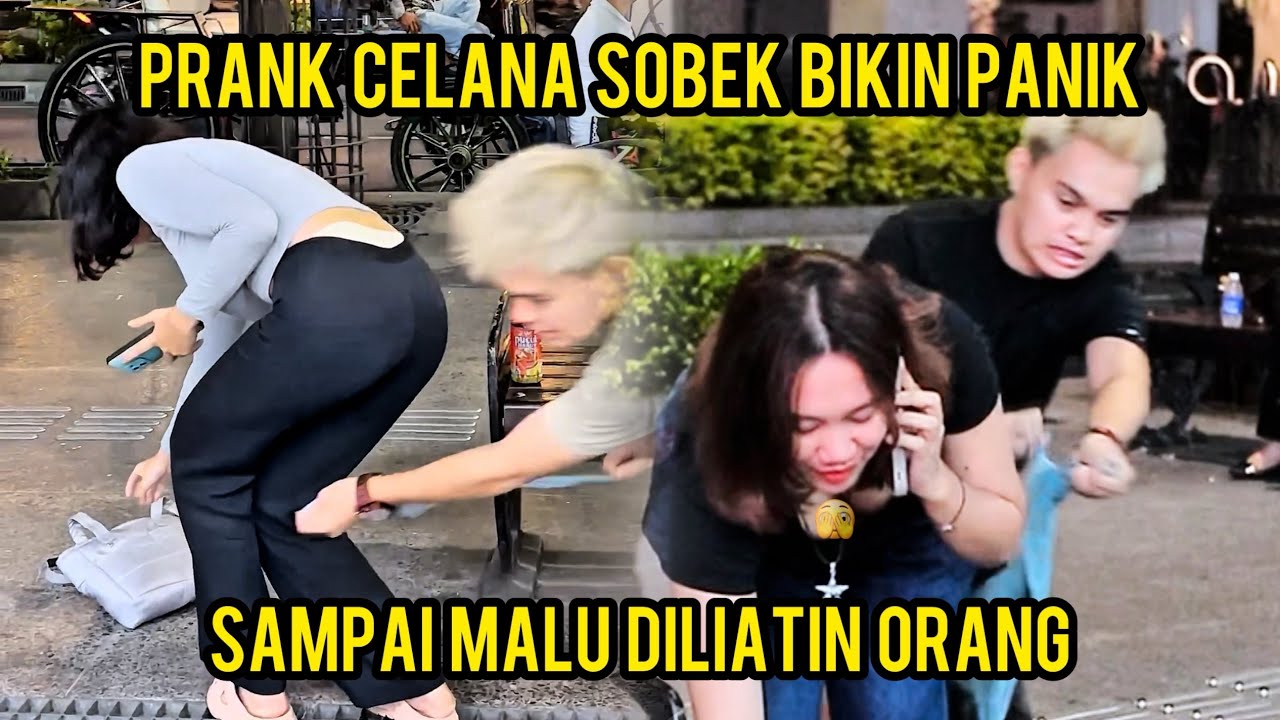 Prank Celana Sobek Bikin Malu Banget π