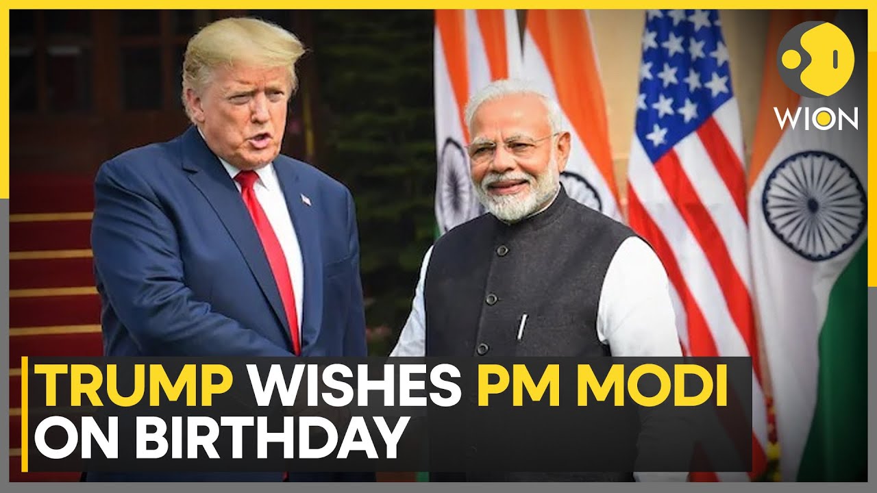 Trump Wishes Modi Happy 75th Birthday 🎉