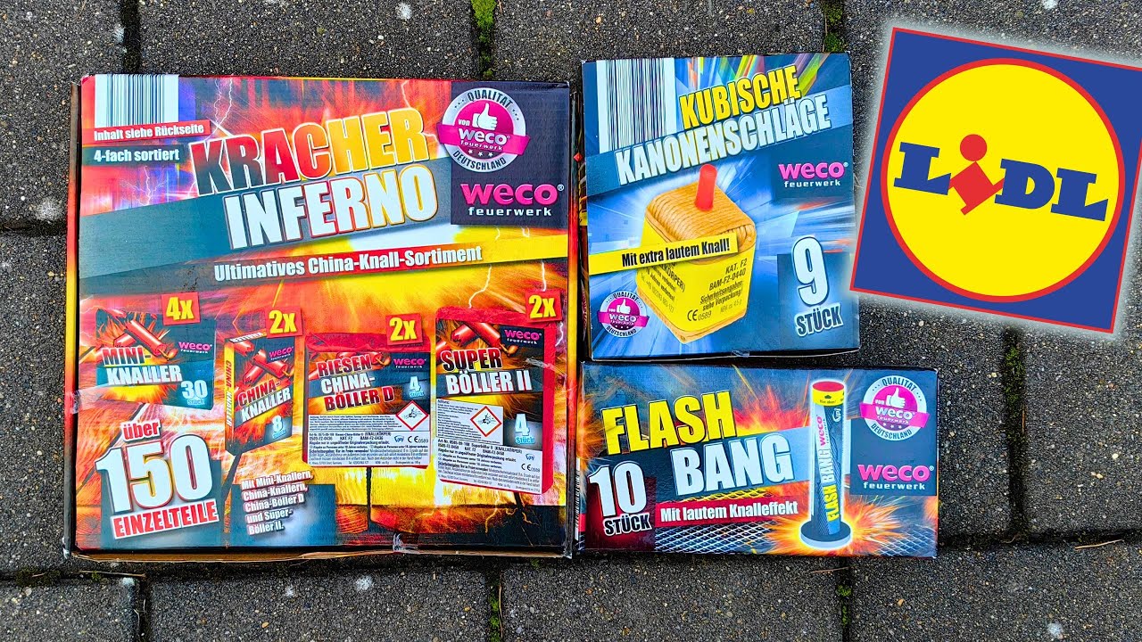 Top Lidl Böller & Feuerzeuge für Silvester 2025/26 🎆